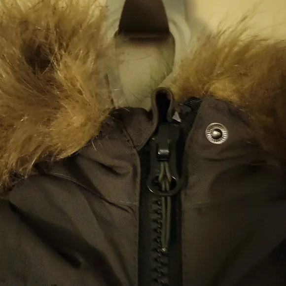 MOUNTAIN WAREHOUSE Dark Green Parka, Size 4, EUC - Picture 3 of 9